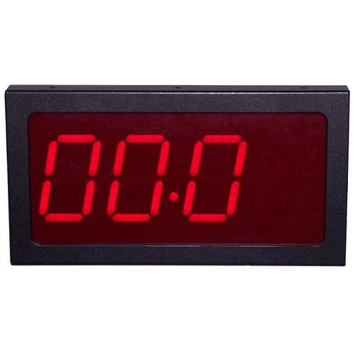 Battery Powered Game Clock - Quartz Digital Movement, Square Plastic Design | Water Resistant, Reliable Performance