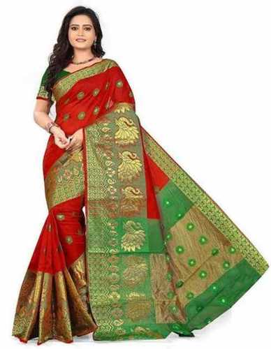 Multicolor Ladies Shrink Resistant Saree