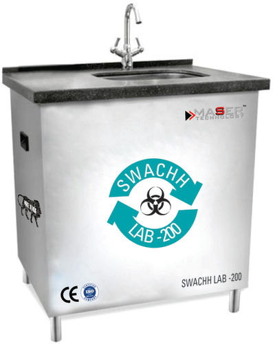 Liquid Lab Waste Treatment System (Swachh Lab) Dimension(L*W*H): 24 X 36 X 42 Inch (In)