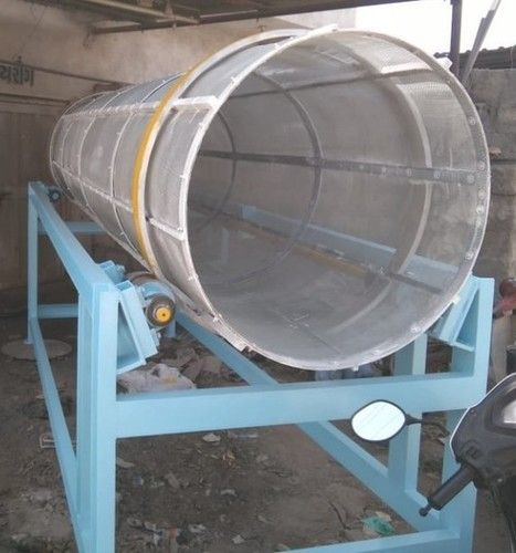 Semi-Automatic Plastic Recycling Machine Trommels Drum