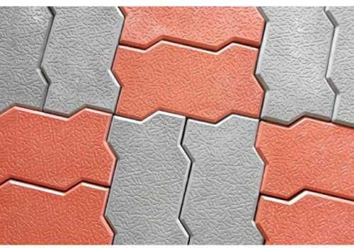 Mulit Color Zig Zag Shape Paver Block