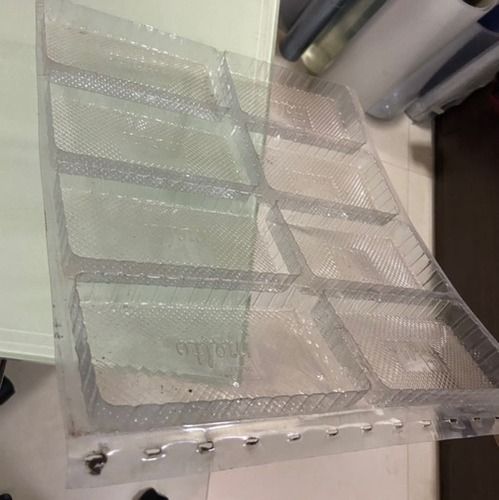 Transparent Light Weight Plastic Biscuits Tray