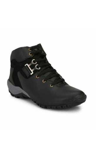 Mens Black Color Style Boot