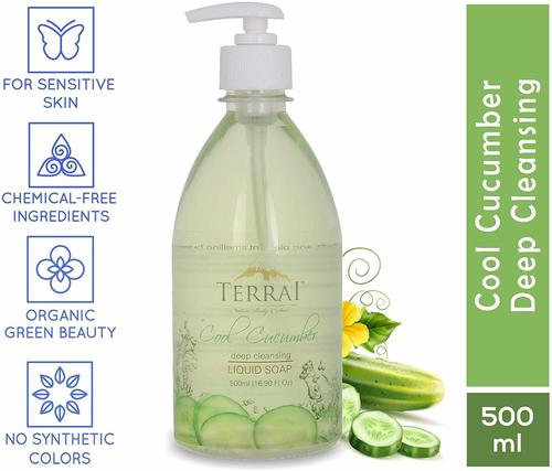 Terrai Deep Cleansing Liquid Soap (Cucumber)