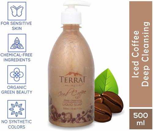 Terrai Deep Cleansing Liquid Soap (Iced Coffee)