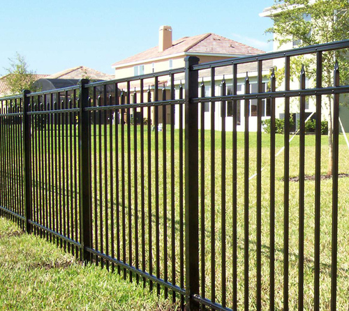 Easy Installation Mechanical Aluminum Fence