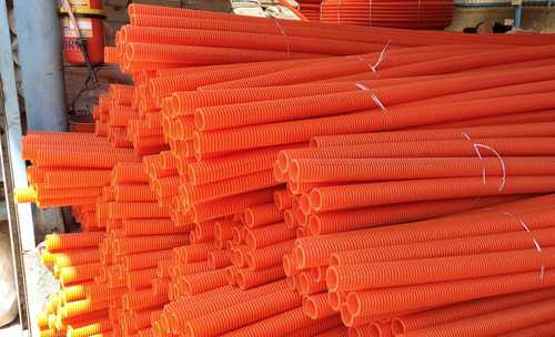 Hdpe Dwc Orange Pipe Application: Construction