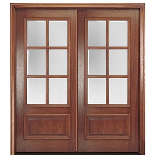 Mahogany Door Application: Exterior