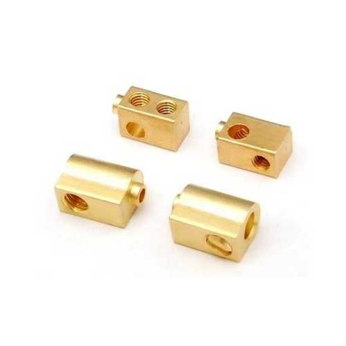 Golden Anti Corrosive Brass Terminal Block