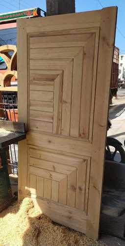 High Weather Resistance Carved Wooden Door