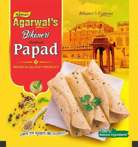 All Types Of Pulses Premium Quality Moong Dal Papad