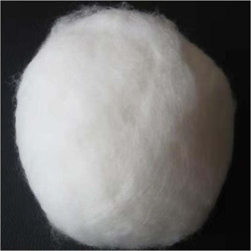 White Dehaired Cashmere Fiber