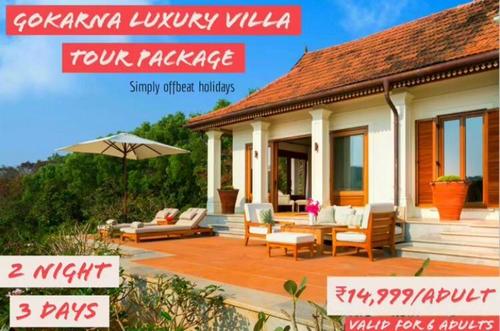 2 Nights 3 Days Gokarna Luxury Villa Tour Package By Simply Offbeat