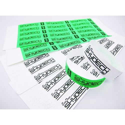 Disposable Printable Paper Wristbands for Kids By CANGNAN ONE HEART HANDICRAFTS CO., LTD.