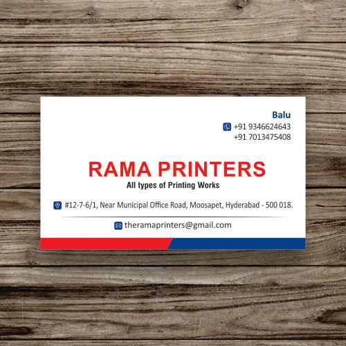 Professional Looking Visiting Card