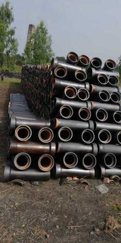 Black Round Stoneware Glazed Pipes