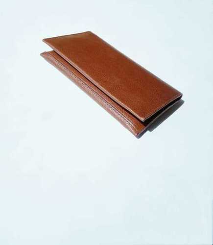 Brown Leather Flip Case For Mobile Design: Bar