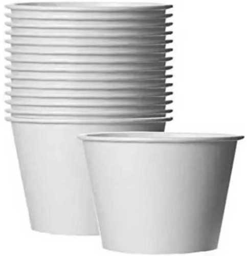 White Disposable Paper Cups For Tea And Coffee