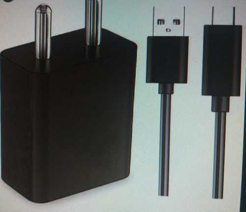 Black Precise Design Mobile Phone Charger
