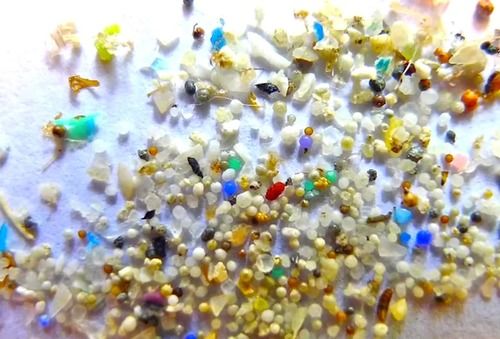 Solid Plastic Microbeads Particles