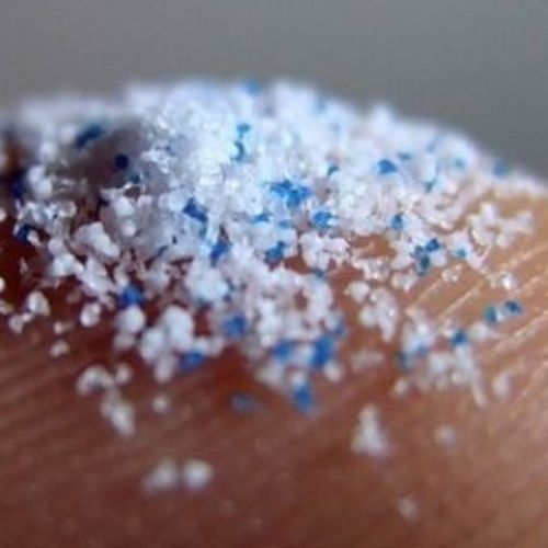 Solid Plastic Microbeads Particles