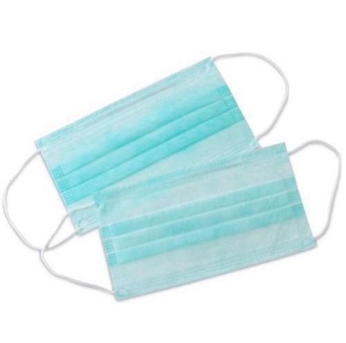 Green Easy To Use Disposable Face Mask