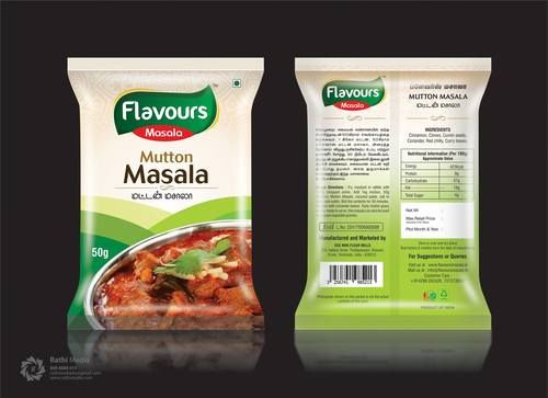 Flavor Masala Package Design Services