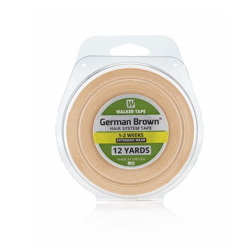 German Brown Hair Adhesive Tape