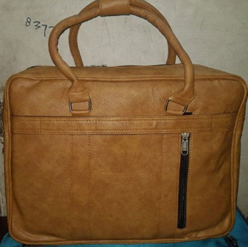 Brown Mens Leather Office Bag at Best Price in Delhi