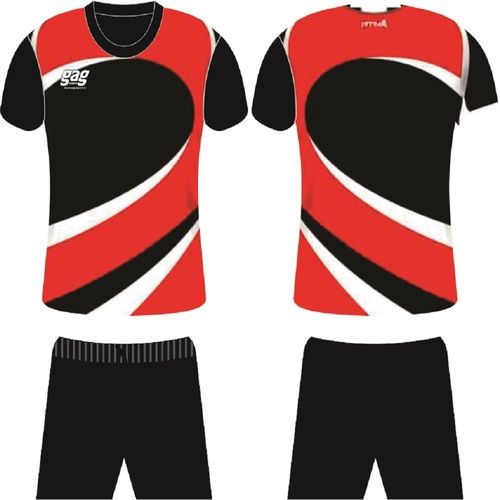 Tri Colour Soccer Jersey Set Age Group: Adults