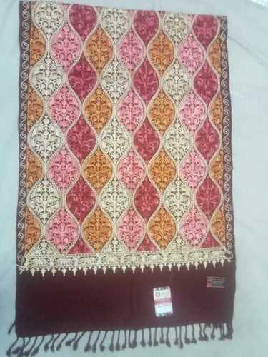 Multiple Fancy Matka Embroidered Shawl For Winter