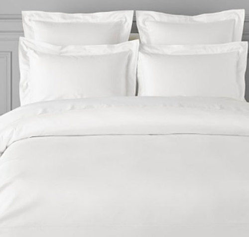 Plain Hotel White Single Bed Sheet