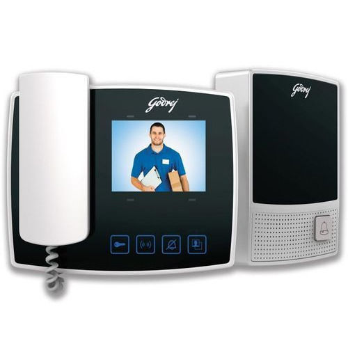 Plastic Godrej Video Door Phone For Home, Office Usage