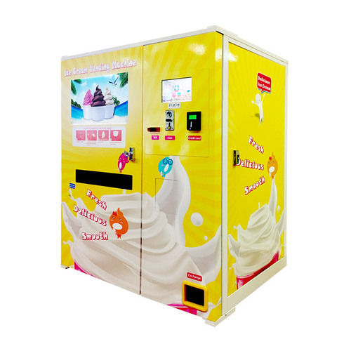 Hommy High Quality Commercial Auto Ice Cream Vending Machine For Hotel