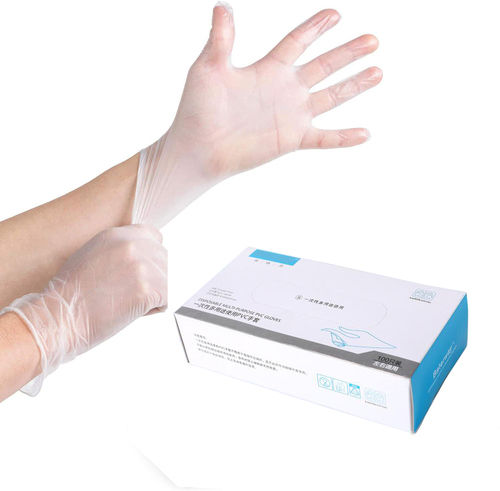 Disposable Clear Hand Gloves