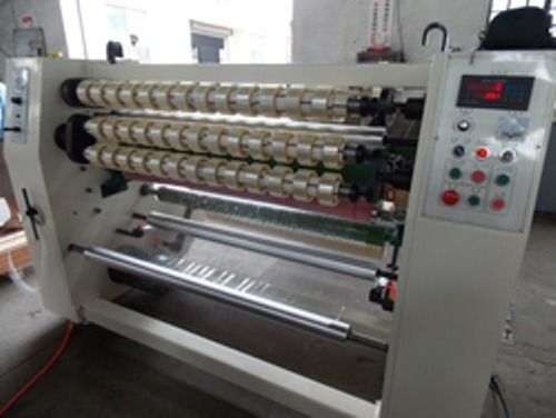 Blue Rust Proof Tape Slitting Machine