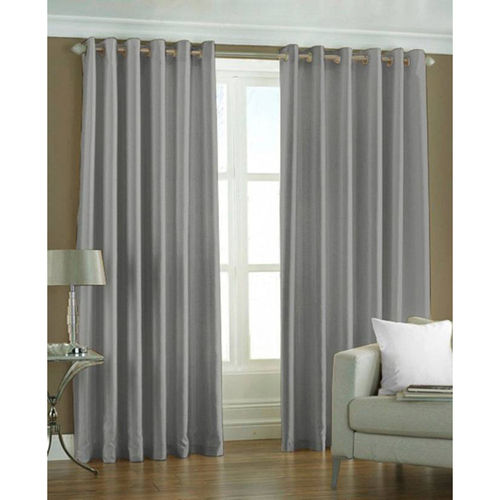 Easily Assembled 100% Polyester Plain Curtain