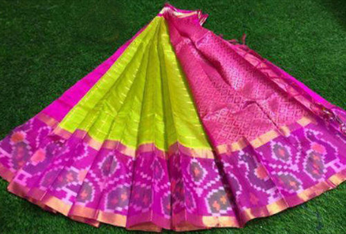 Ladies Traditional Printed Kuppadam Saree