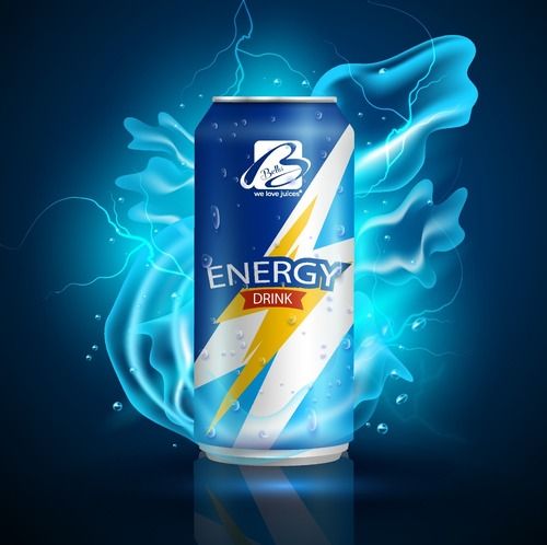 Pure Original Energy Drink Packaging: Can (Tinned)