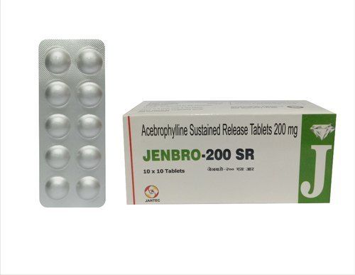 Acebrophylline 200 Mg Sr Tablets