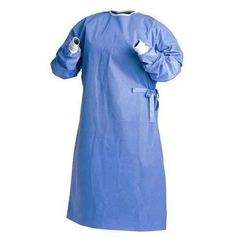 Blue Disposable Gowns For Doctors