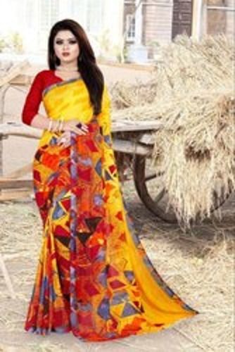 All Formal Wear Ladies Georgette Saree