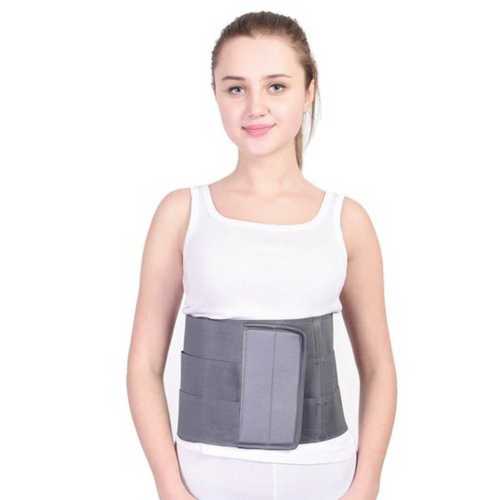 Grey Abdominal Support Belt Usage: After Pregnancy