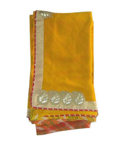 Ladies Gota Work Border Saree