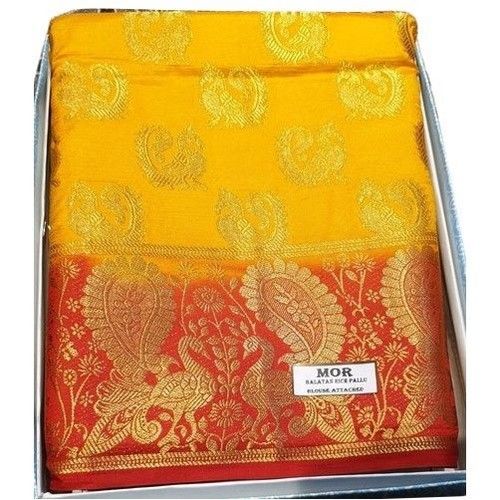 Ladies Party Wear Kanchipuram Silk Saree