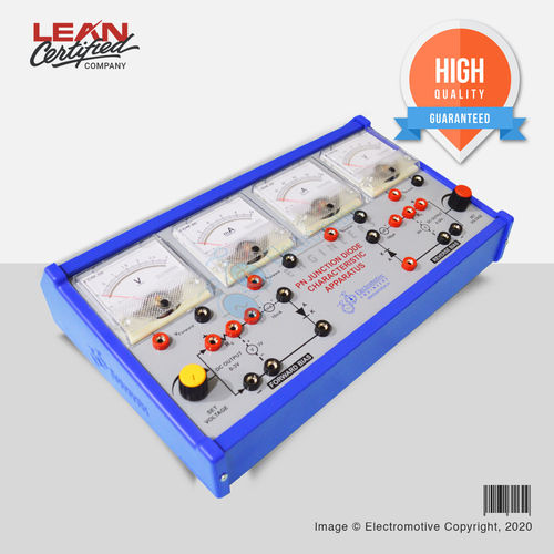 Blue And Grey Pn Junction Diode Characteristic Apparatus