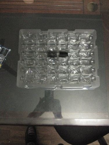 Crack Proof Transparent Plastic Trays