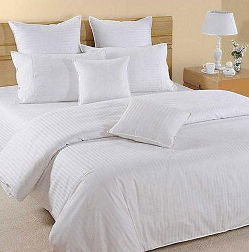 Plain Double Hotel Bed Sheet