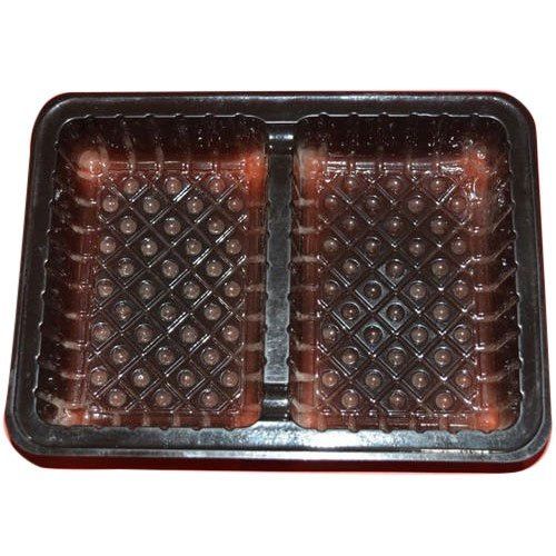 Black Pvc Chocolate Packaging Tray