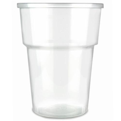 Transparent Disposable Mineral Water Glass